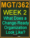 MGT/362 What Does a Change-Ready Organization Look Like?