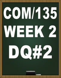 COM135 WEEK 2 DQ2