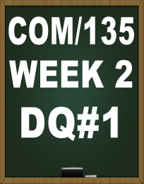 COM135 WEEK 2 DQ1