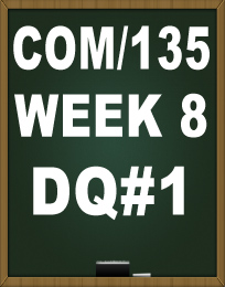 COM135 WEEK 8 DQ1 TUTORIAL