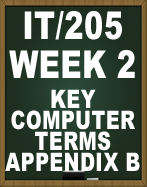 KEY COMPUTER TERMS APPENDIX B