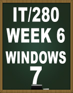 IT280 WINDOWS 7 UPGRADE