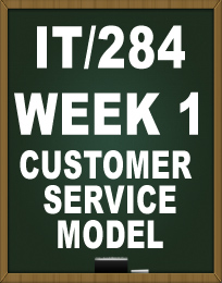 IT284 WEEK 1 CUSTOMER SERVICE MODEL