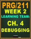 PRG/211 Learning Team Collaboration Debugging