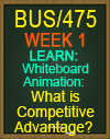 BUS/475T WEEK 1 Learn: What is Competitive Advantage?