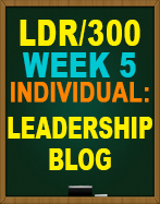 LDR/300 LEADERSHIP BLOG